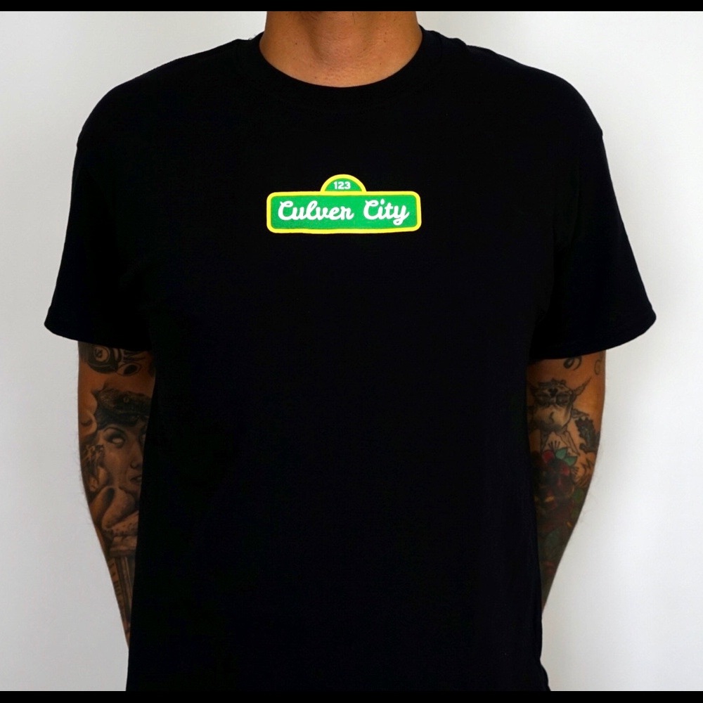 Sesame T-shirt of Culver City, Ca